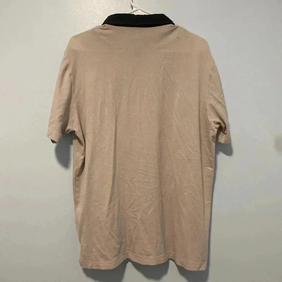 Theory Men's Kayser Polo Shirt Modal Jersey Rose Dust (Beige) Size XL - Picture 6 of 8